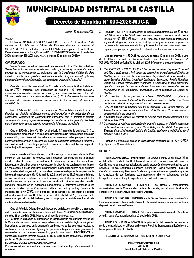 Decretos